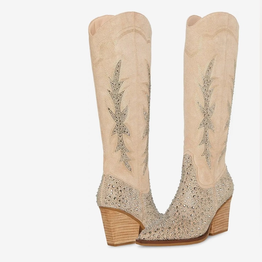 Madden Girl Zip Western Boots